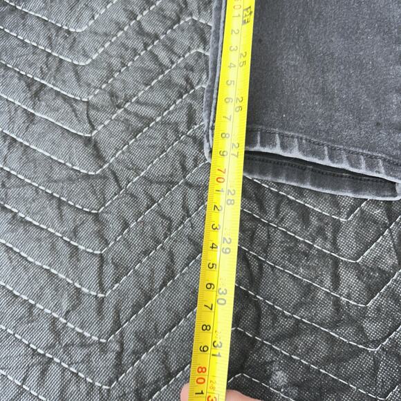 Wax Jean Butt, I Love You Black Denim Short Size: S 7/28 - Picture 10 of 10